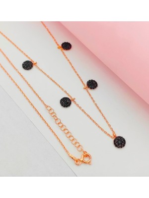 925 Gümüş Taşlı 925 Ayar Gümüş Kolye