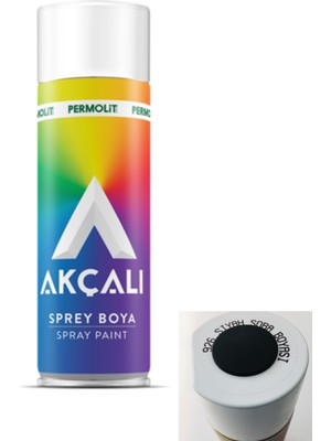 Akçalı Sprey 400 ml (Soba Boyası) Siyah (926)
