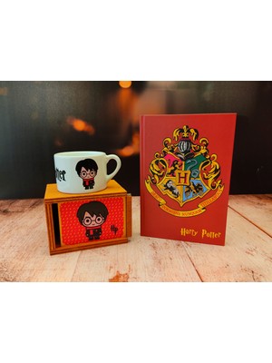 Hediye Deposu Harry Potter Kupa ve  Harry Potter Parlak Defter