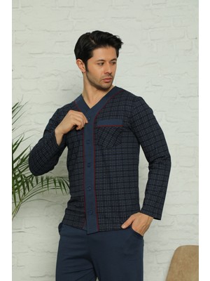 Birşen Tekstil Erkek Uzun Kollu Penye Pijama Takımı