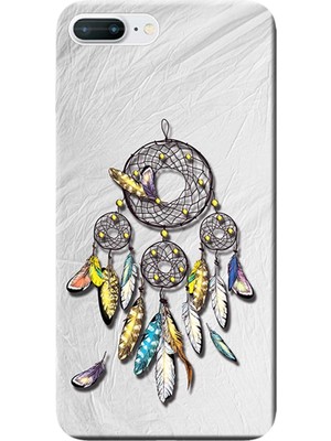 Hesaplı Dünya iPhone 8 Plus Kılıf Düş Kapanı Dreamcatcher Baskılı Esnek Tpu SILIKON4729