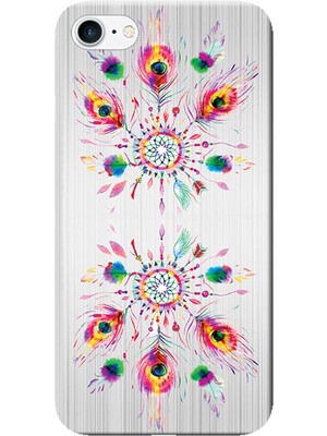 Hesaplı Dünya Apple iPhone 6 Plus Kılıf Düş Kapanı Dreamcatcher Baskılı Esnek TPU Silikon