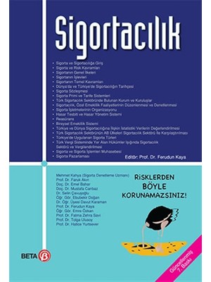 Sigortacılık - Ferudun Kaya