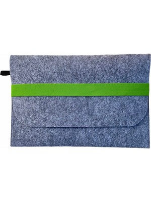 Handmade MacBook Pro Kılıf Çanta 15'' Için Gri