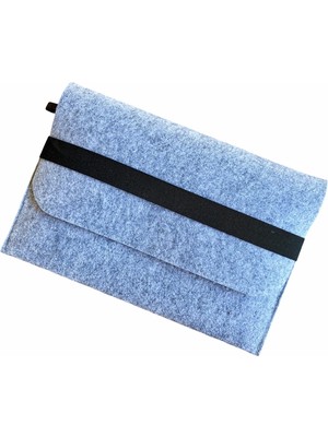 Handmade MacBook Pro Kılıf Çanta 13'' Için Gri