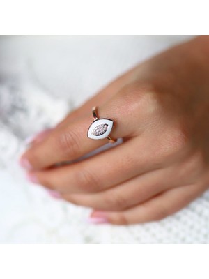 By Golden House Mekik Mineli Pırlanta Yüzük