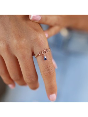 By Golden House Damla Sallantılı Örgü Yüzük