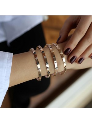 By Golden House Kemer Figür Bilezik