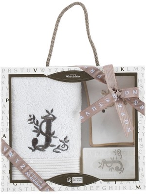 Coton Blanc Hediyelik Set J Nakışlı