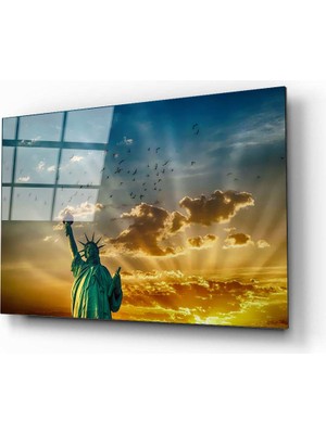 Aras Glass Art Özürlük Anıtı Cam Tablo