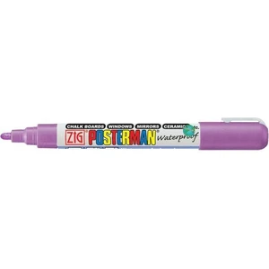 Posterman Waterproof Boyama Markeri Medium Uç 2 mm Mor