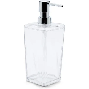 Biga Sıvı Sabunluk Şeffaf Krom