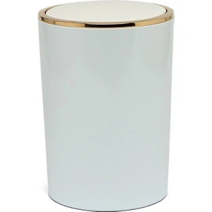 Lenox Beyaz Altın Çöp Kovası
