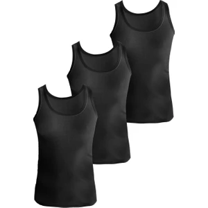 josejuan 3'lü Erkek Atlet %100 Pamuk Ribana 3200