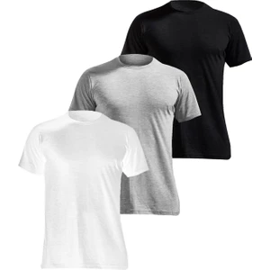 josejuan 3'lü Erkek Atlet Sıfır Yaka Yarım Kollu Suprem %100 Pamuk 3304