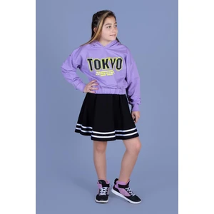 Toontoy Kids Toontoy Kız Çocuk Baskılı Etekli Takım