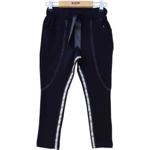 Toontoy Kids Toontoy Kız Çocuk Şerit Detaylı Eşofman Altı