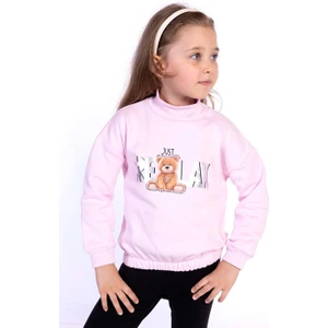 Toontoy Kids Toontoy Kız Çocuk Baskılı Sweatshirt