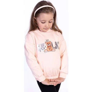 Toontoy Kids Toontoy Kız Çocuk Baskılı Sweatshirt