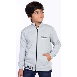 Toontoy Kids Toontoy Erkek Çocuk Baskılı Kanguru Cepli Hırka