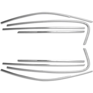 Bmw F20 Krom Cam Çerçevesi 2011-2019 Paslanmaz Çelik