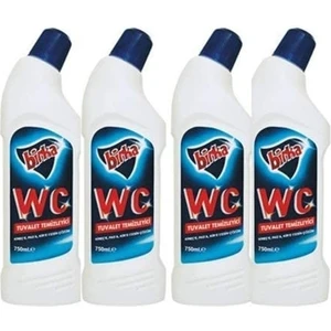 Wc Tuvalet Temizleyici 750 ml x 4 Adet