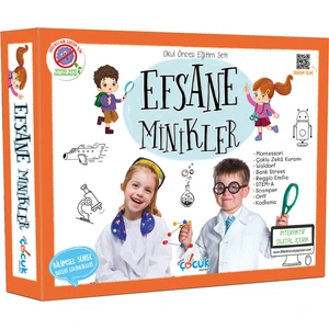 Dikkat Çocuk Yayınları Efsane Minikler Okul Öncesi Eğitim Seti