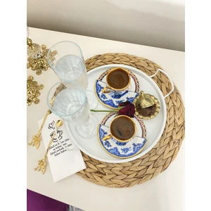 Tutal Home 24 cm Kulplu Sunum Tepsi