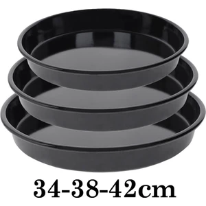 Hazar Pazar Emaye Fırın Tepsi Seti 34/38/42 cm Boylarda 3 Tepsi