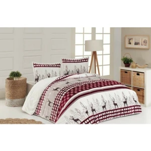 Comforter Çift Kişilik Yorgan Set - Deer Gri