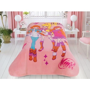 - Winx Pink Magic Tek Kişilik Lisanslı Battaniye