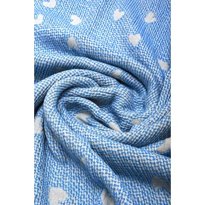 Stelo de Maro Serenity Pamuk Bebek Pikesi Mavi 80X120 cm