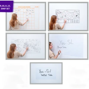 Statik Kağıt 9-10-11-12.sınıf Yazı Tahtası Eğitim Seti