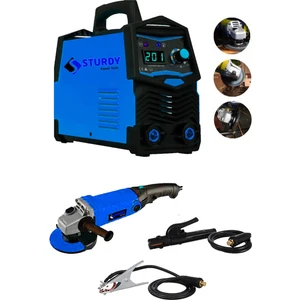 Power Tools Special Model Monostick Technology Super Ultrasonıc 200  Dijital Göstergeli Taşlama Ile Beraber Invertör Kaynak Makinası