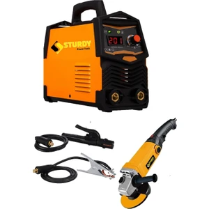 Power Tools Special Model  Potent Monostick Technology Super Ultrasonıc 200  Dijital Göstergeli Taşlama Ile Beraber Invertör Kaynak Makinası