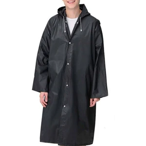Dream Plus Yağmurluk Unisex Su Geçirmez Eva Kumaş Siyah