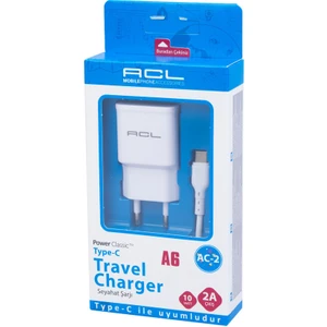 Şarj Aleti Hızlı Şarj Type-C 10W 2.a Ac2