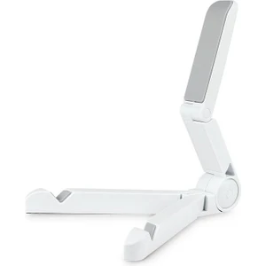 Masaüstü Katlanabilir Telefon Tablet Tutucu Stand - AL2457 Beyaz