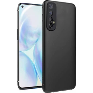 Realme 7 Elektrocase Serisi Kamera Korumalı Silikon Kılıf - Siyah