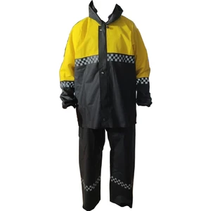 Motorcu Reflektrlü Kurye Yağmurluk