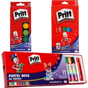 Kırtasiye Boya Seti 3 Parça