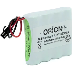 Aa 4.8V 1800MAH Kablo ve Konnektörlü Şarjlı Pil