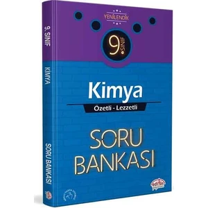 Editör Yayınları 9. Sınıf Kimya Özetli Lezzetli Soru Bankası