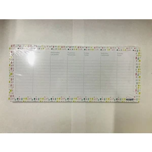 Haftalık Plan Defteri 28 x 12 cm 52 Sayfa