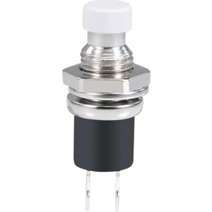 DS-110 7mm Push Buton - Beyaz IC-177