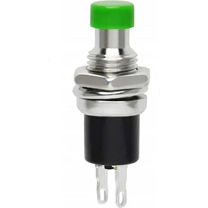 DS-110 7mm Push Buton - Yeşil IC-177