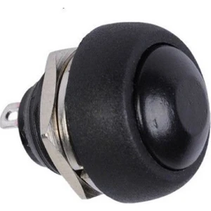 PBS-33B 12MM Push Buton - Siyah IC-184