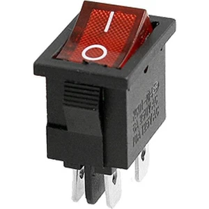 Kcd1 Kırmızı Işıklı On/off Anahtar 4 Pin IC-119