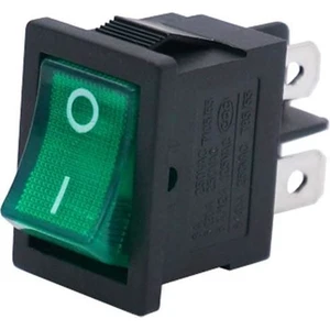 Rl3-4 On-Off Yeşil Işıklı Anahtar 4-Pin Kcd1