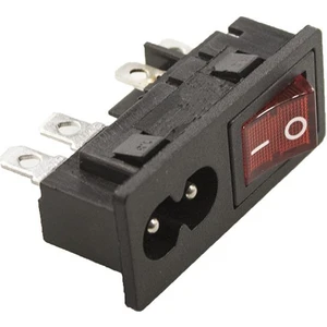 Işıklı 2 Pin Power Soketi